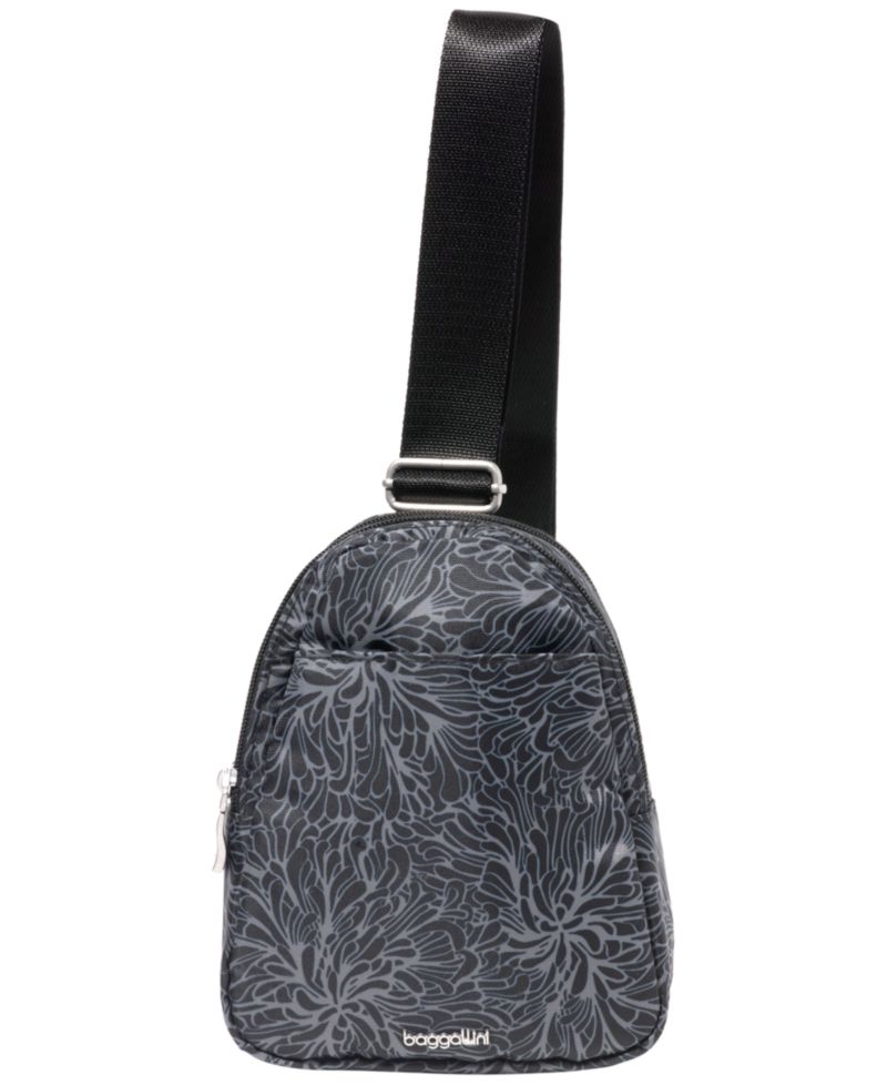 Mini Double Zip Sling Bag