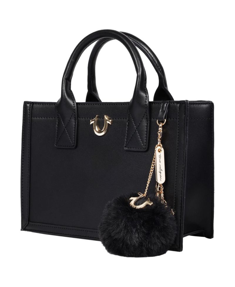 Pom Dangle Modern Tote