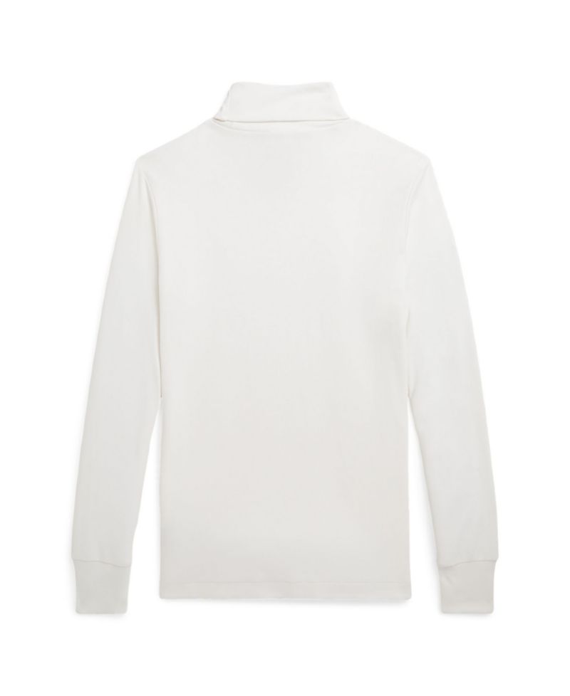 Big Boys Cotton Interlock Turtleneck Sweatshirt