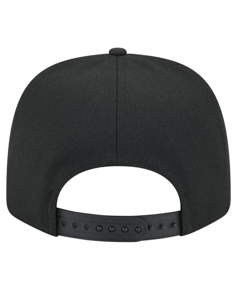 Men's Black Cincinnati Bengals Gameday Multi Rope 9SEVENTY Stretch-Snap Hat
