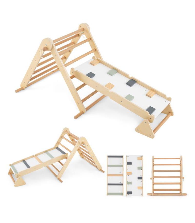 3-in-1 Foldable Climbing Triangle Set