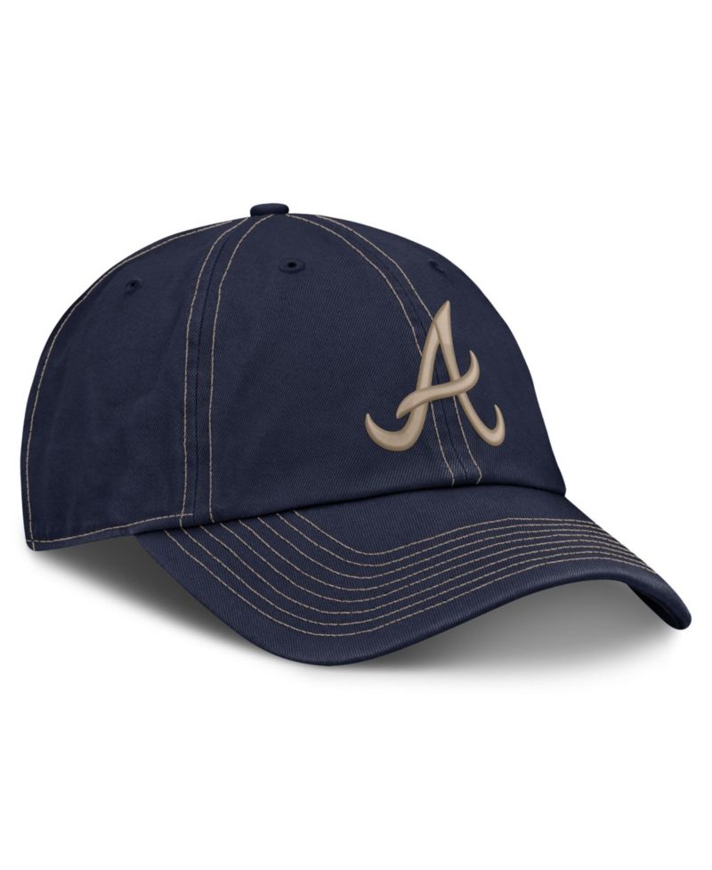 Men's Navy Atlanta Braves Father's Day Club Adjustable Hat