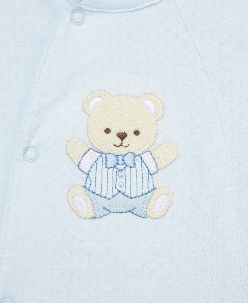 Baby Boys Cute Bear Cotton Gift Box, 6 Piece Set