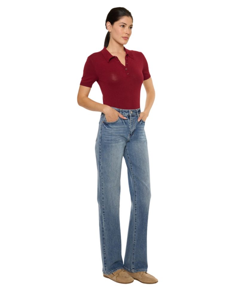 Women's Ophelia High Rise True Straight Jeans