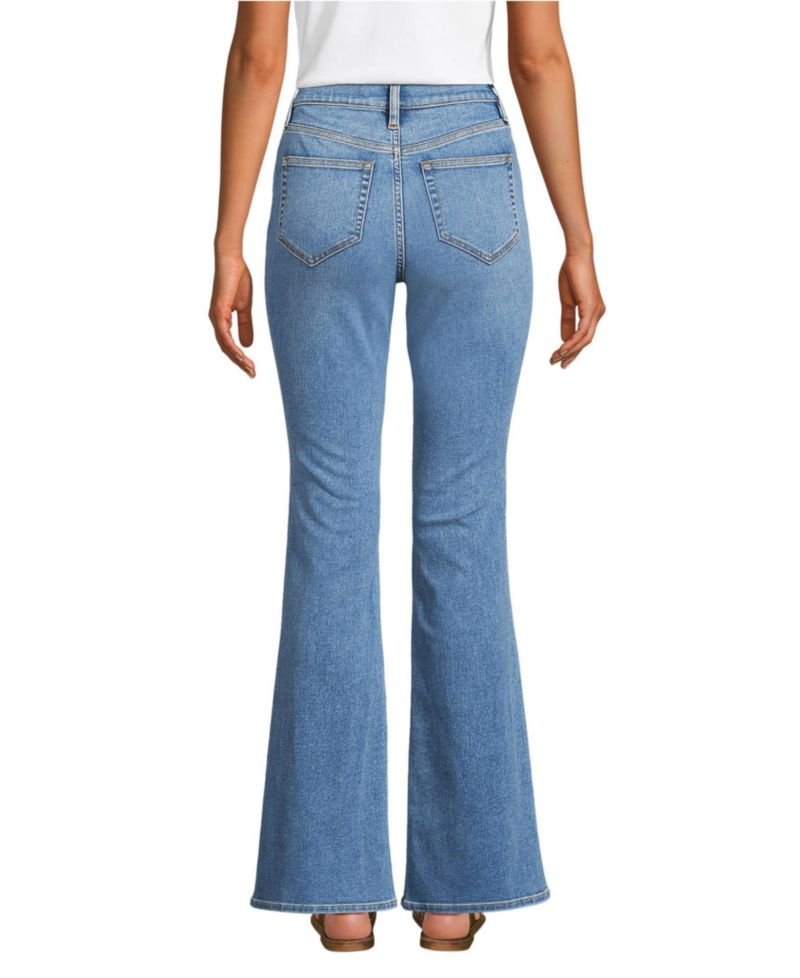 Women's Recover Denim High Rise Skinny Flare Jeans