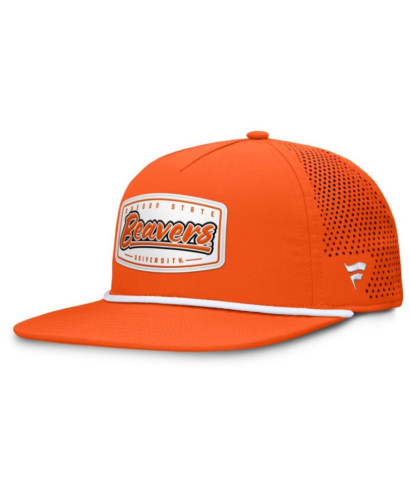 Men's Orange Oregon State Beavers Expedition Rope Adjustable Hat