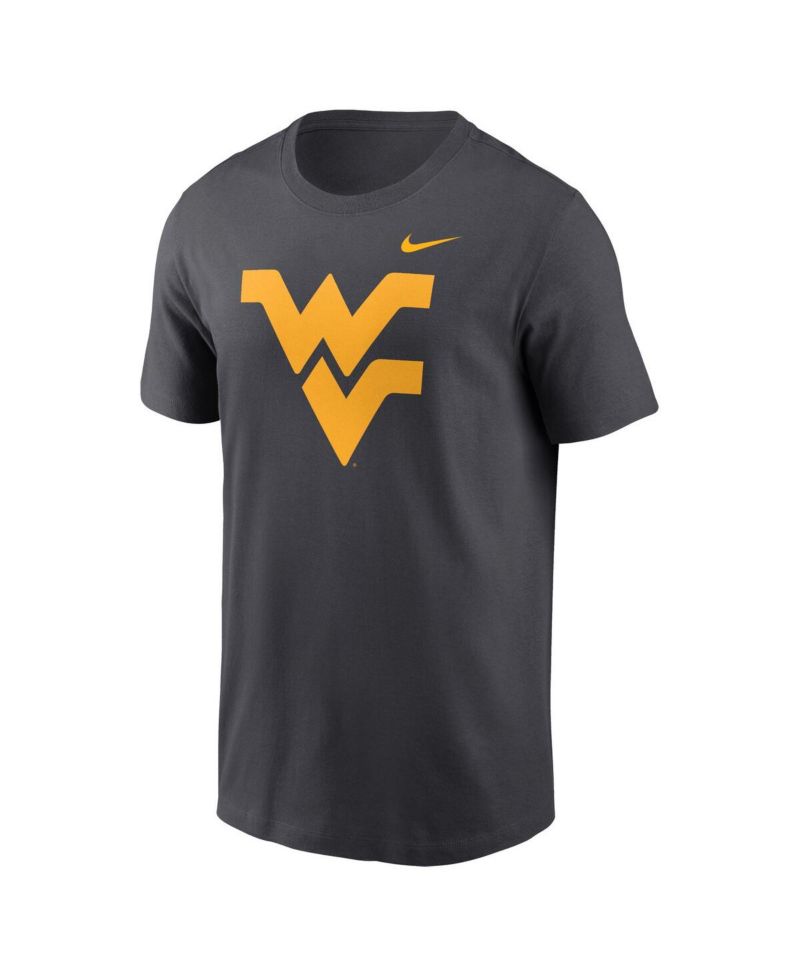 Men's Anthracite West Virginia Mountaineers Primetime Evergreen Logo T-Shirt