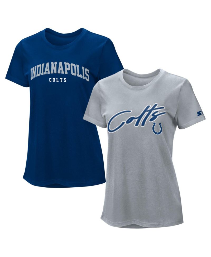 Women's Royal/White Indianapolis Colts T-Shirt Combo Pack