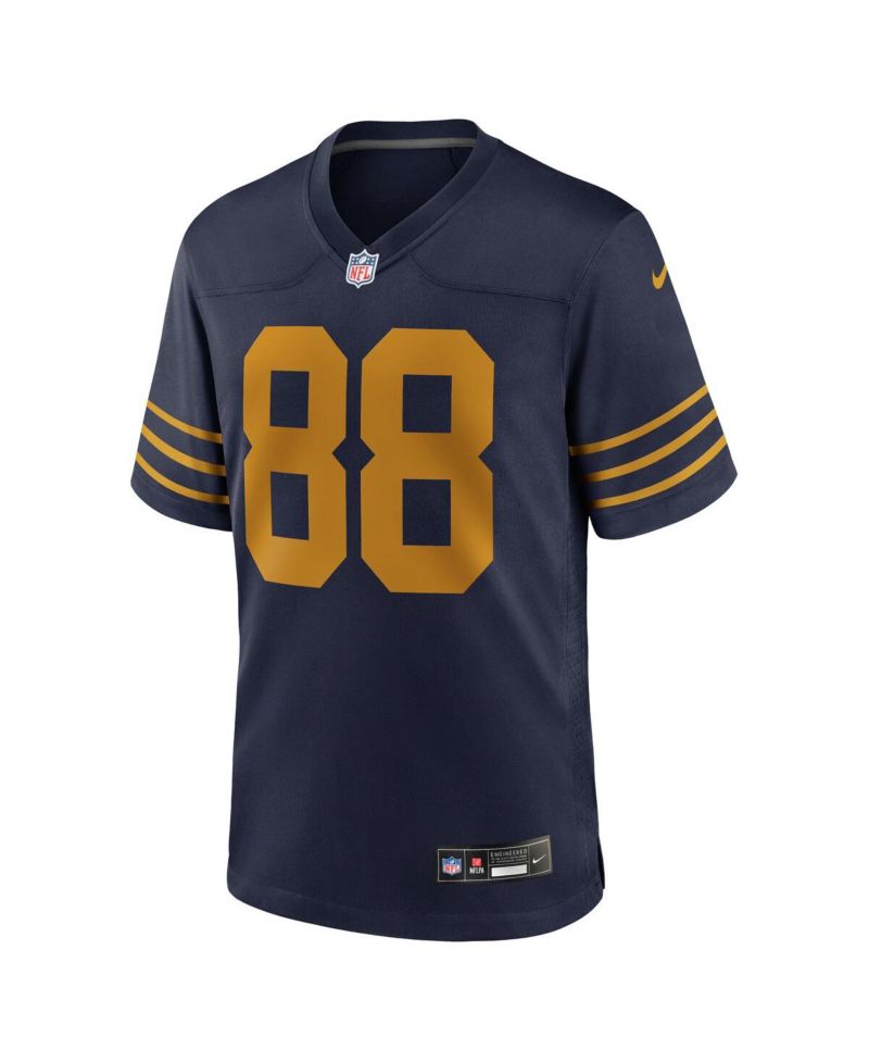Men's Luke Musgrave Navy Green Bay Packers The 1923 Classic Game Jersey