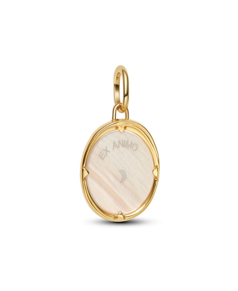 Two Tone Pegasus Medallion Charms