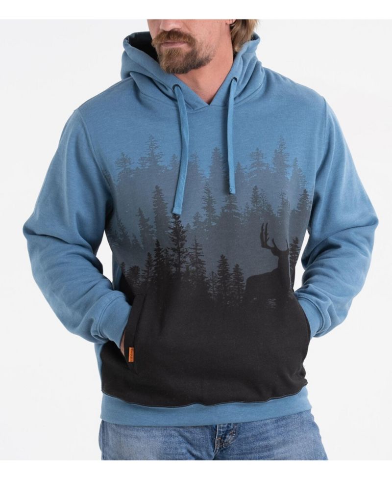 Men's Graphic Printed Hoodie Pullover Long Sleeve Sweatshirt