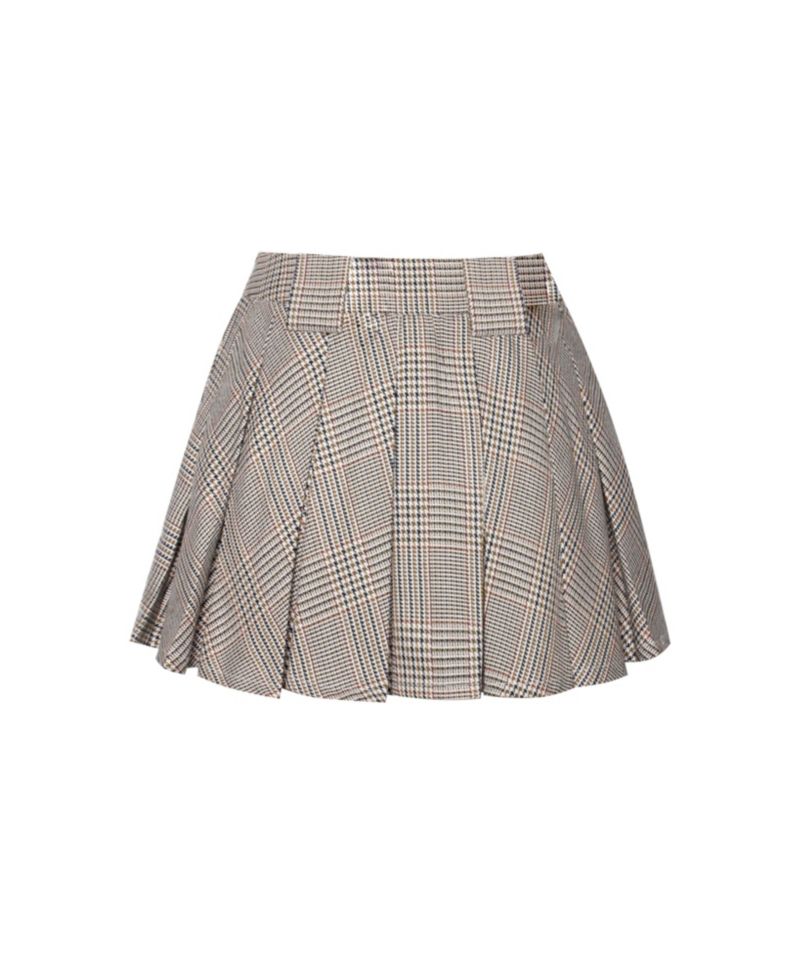 Women Oaklyn Plaid Pleated Mini Skort