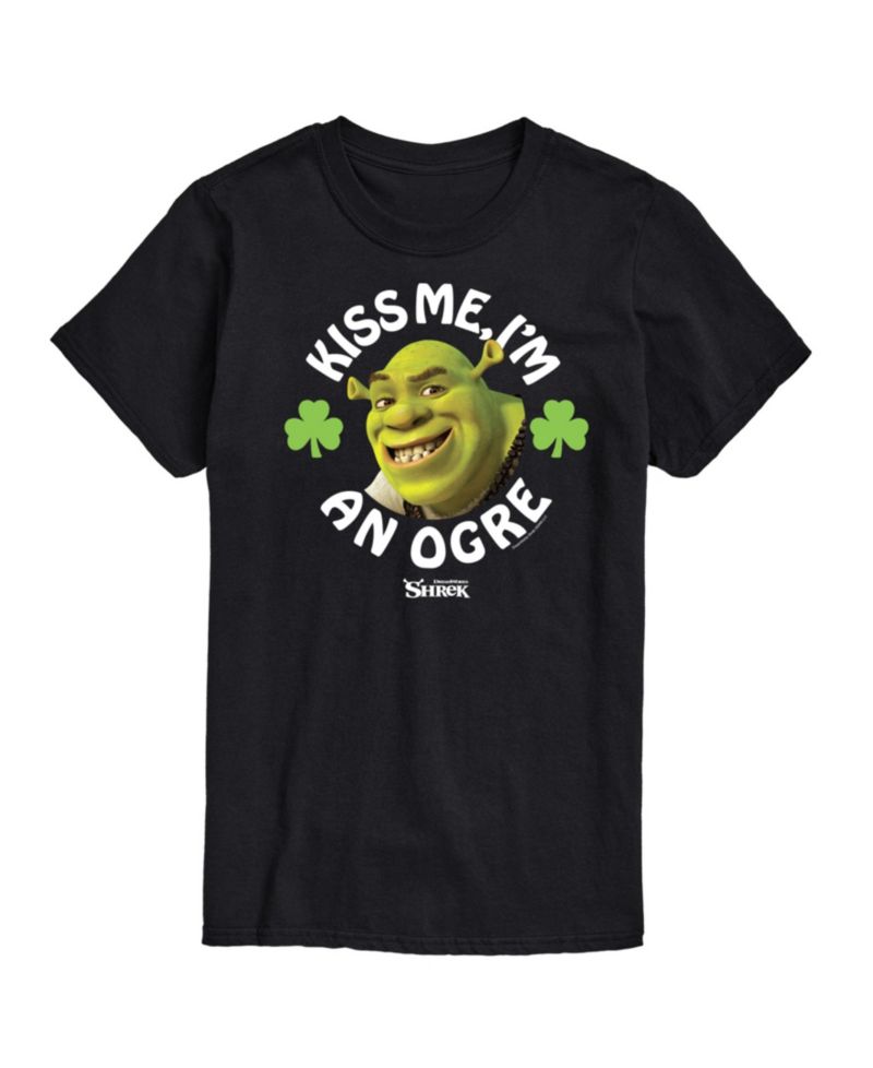 Men's Shrek Kiss Me I'm An Ogre Short Sleeve T-Shirt