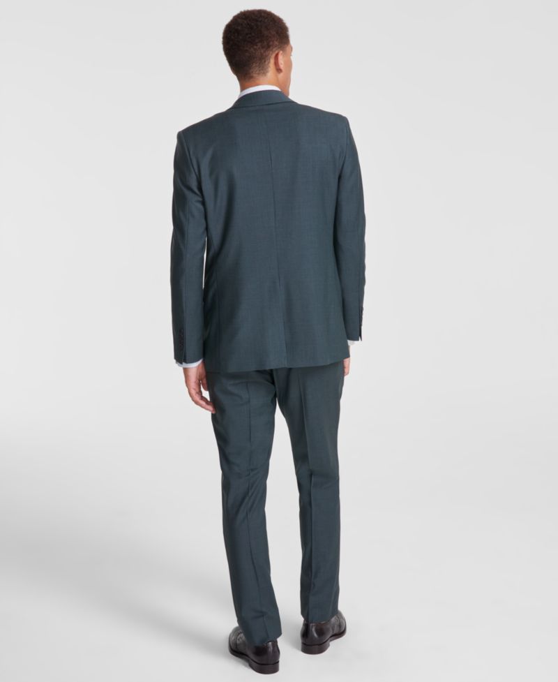 Men's Classic-Fit Wool Blend Suit Separates