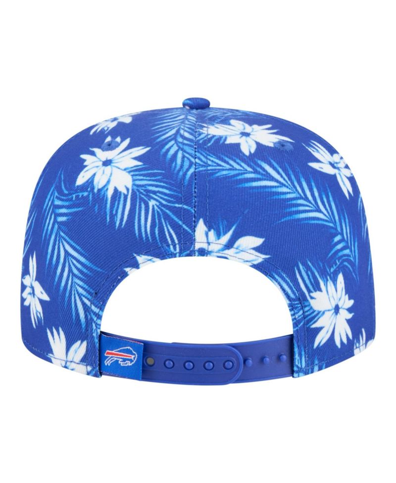 Men's Royal Buffalo Bills Palm Print A-Frame 9FIFTY Snapback Hat