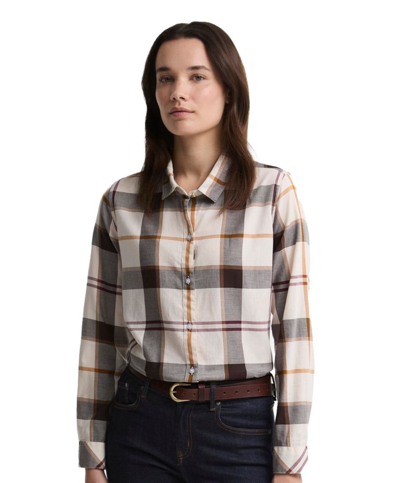 Women's Moorland Plaid Long-Sleeve Shirt