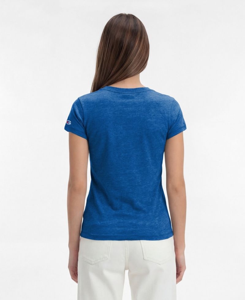 Women's Royal Buffalo Bills Triumph Tri-Blend V-Neck T-Shirt