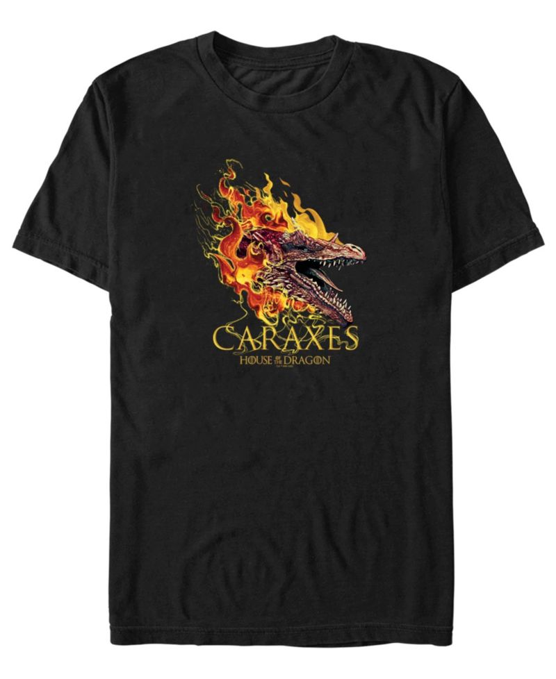 Men's House of the Dragon Caraxes The Dragon T-Shirt