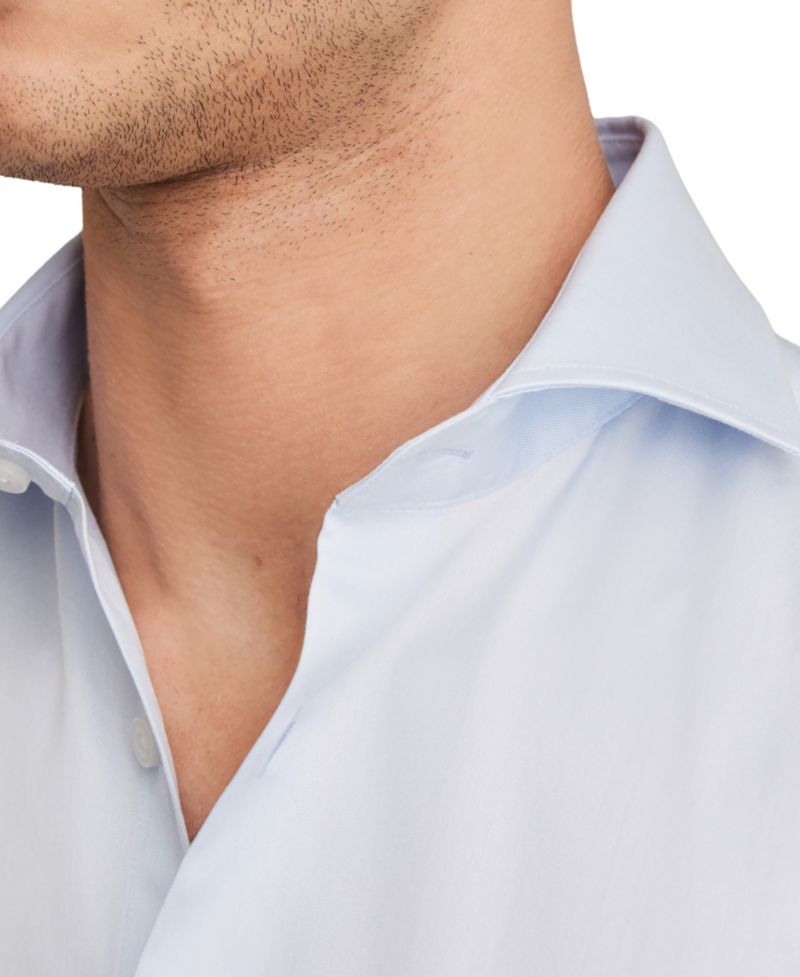Men's Storm Regular-Fit Cotton-Twill Two-Fold Shirt