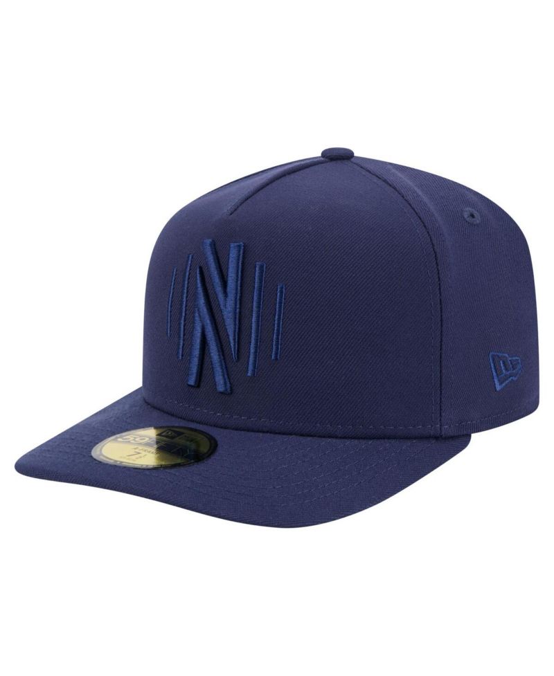 Men's Navy Nashville SC Color Pack A-Frame 59FIFTY Fitted Hat