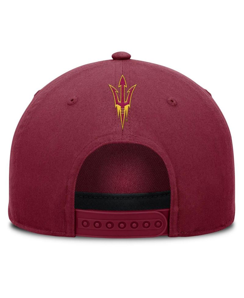 Men's Maroon Arizona State Sun Devils Foul Ball Rope Adjustable Hat
