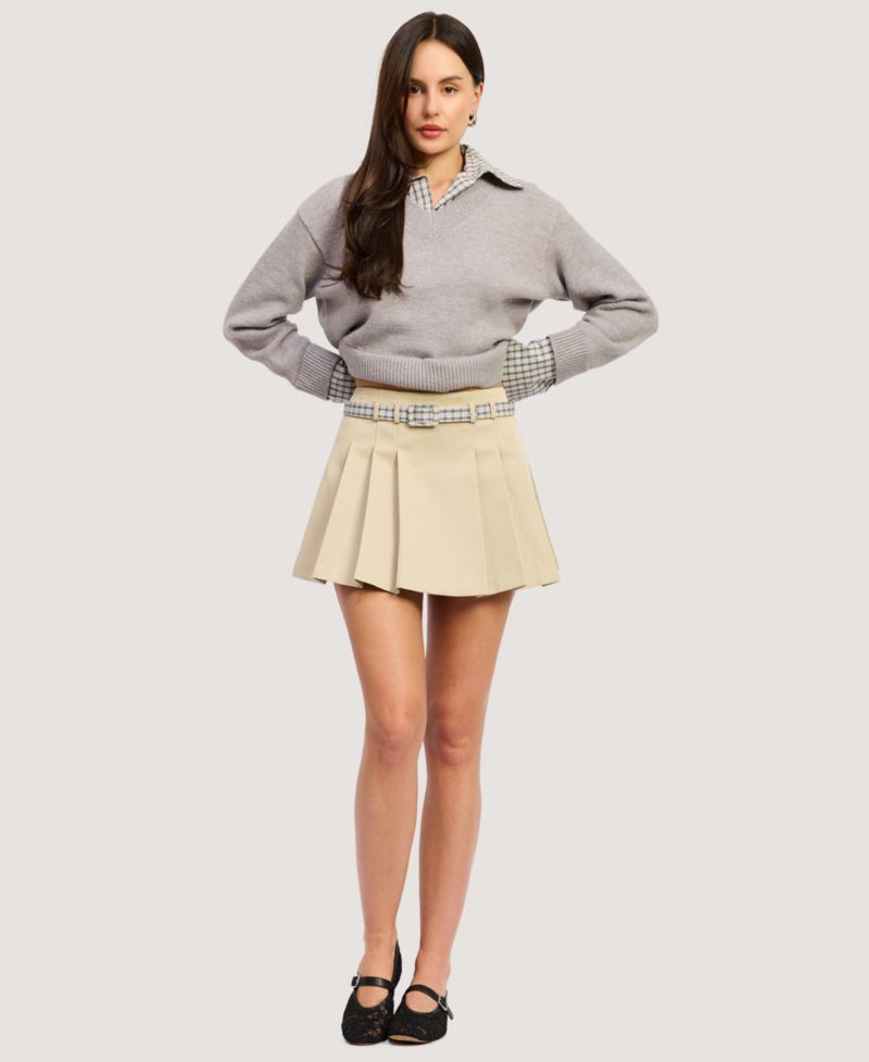 Women's Annie Side Zipper Skirt