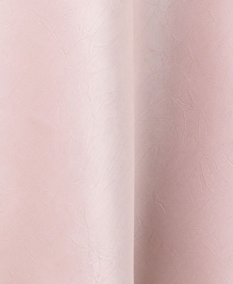 Women's Creased-Effect Satin Scoop-Neck Long Dress