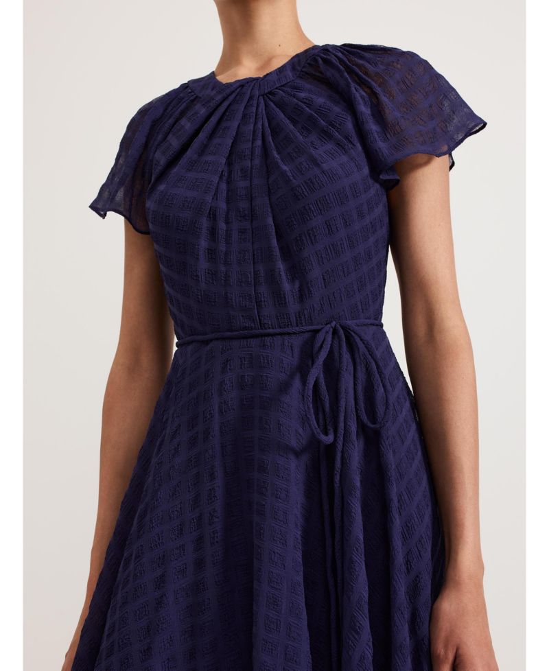 Women's Gwen Pleated Textured Dress