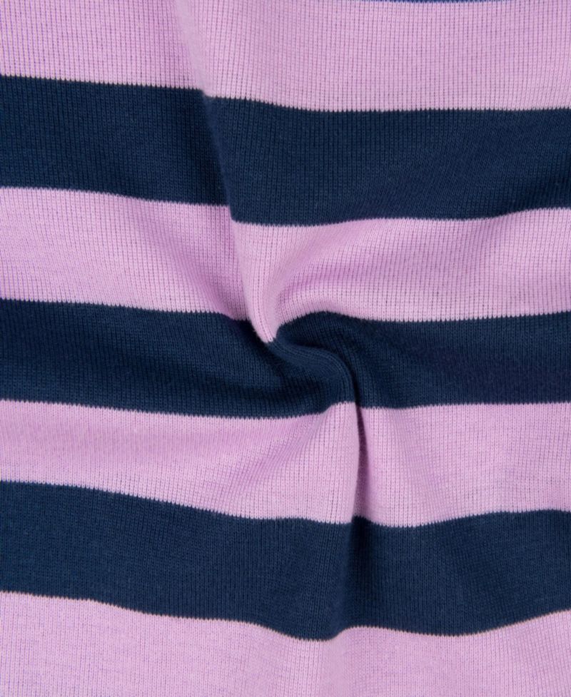 Kids Two Piece Cotton Striped Holiday Pajamas