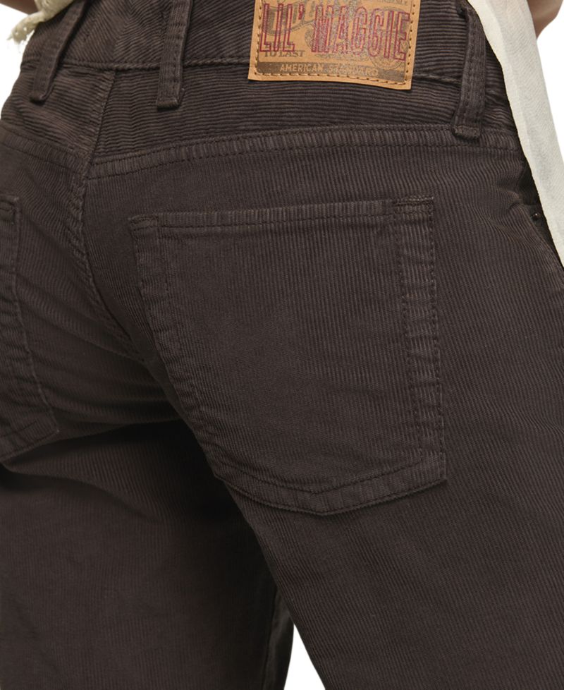 Women's Lil Maggie Ultra-Low-Rise Flare Corduroy Jeans