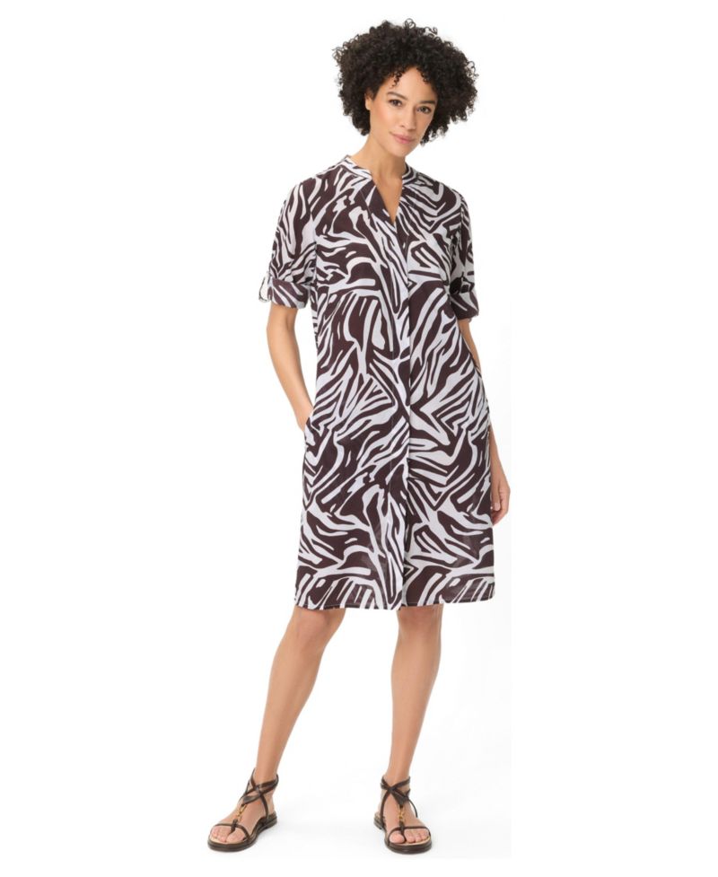 Women's Modern Animal Tunic Shirt Dress