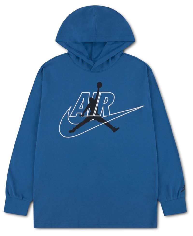 Boys' 8-20 Jumpman Air Hooded Long-Sleeve T-Shirt