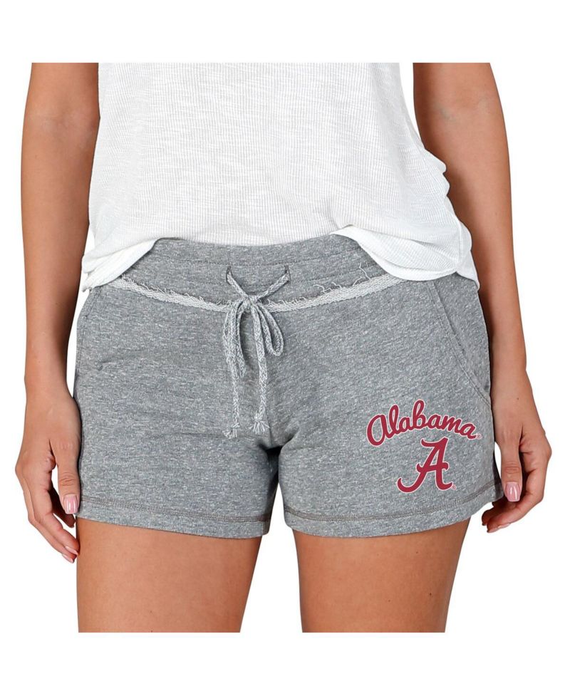 Women's Gray Alabama Crimson Tide Mainstream Terry Shorts