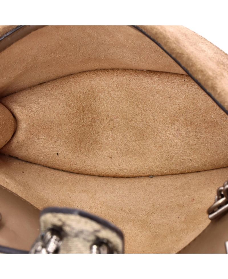 Super Mini Dionysus Bag GG Coated Canvas