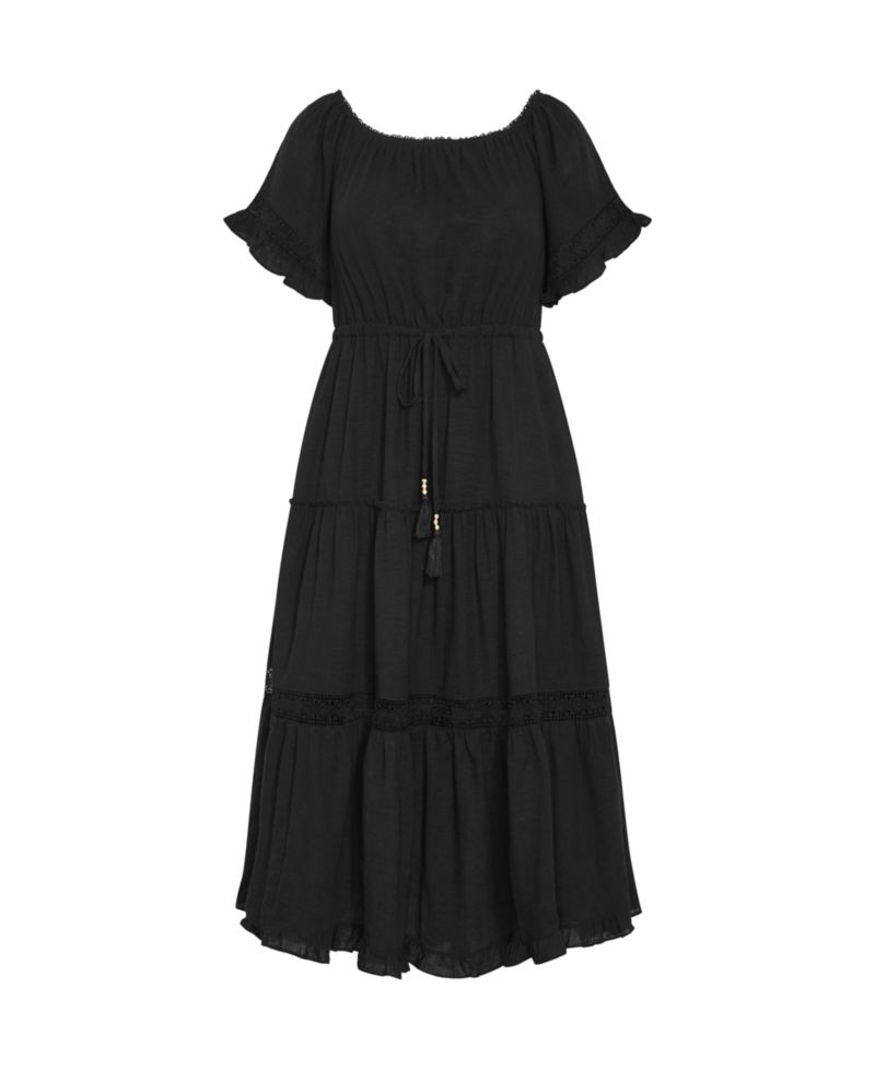 Plus Size Angel Midi Dress