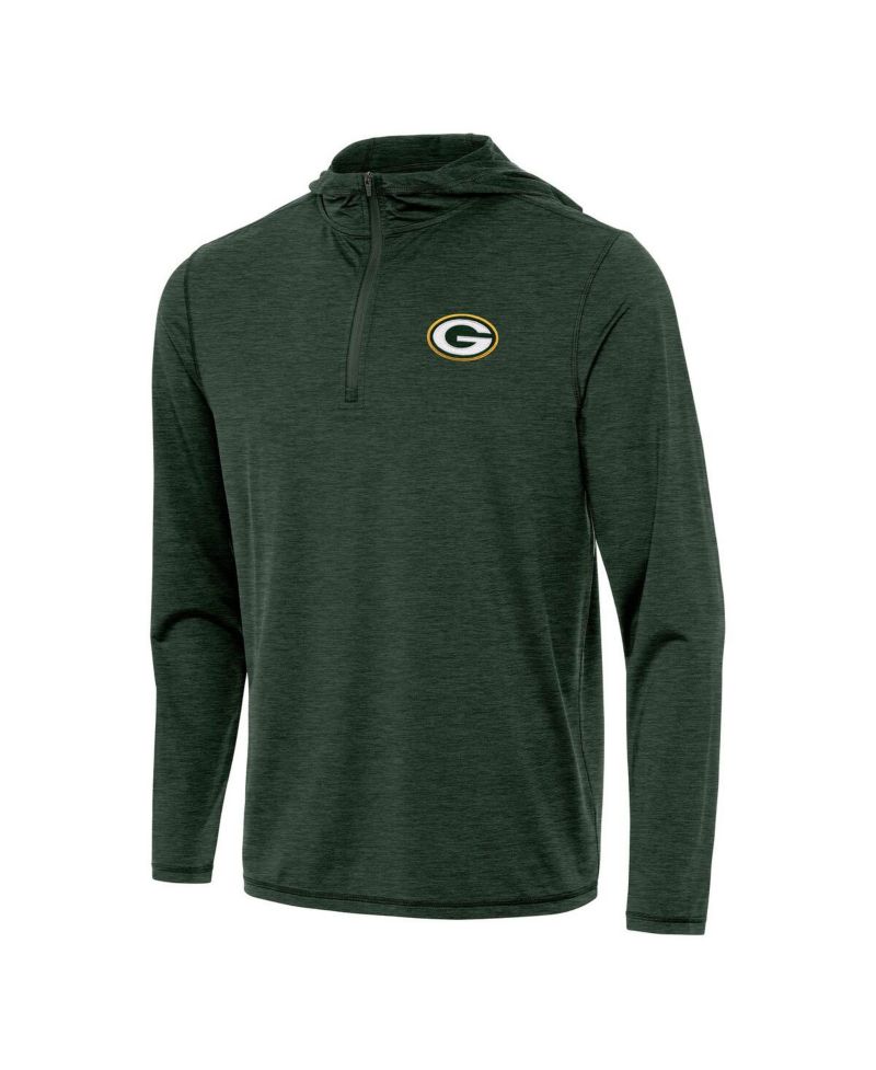 Men's Green Bay Packers Tidy Quarter-Zip Pullover Hoodie