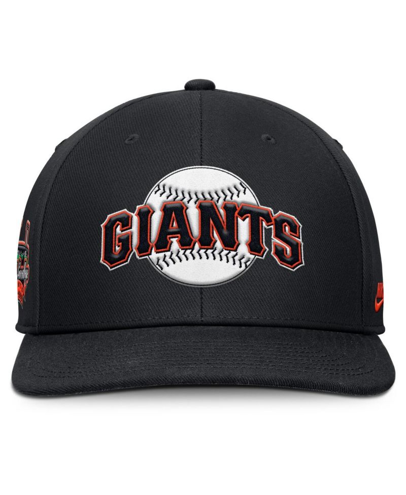 Men's Black San Francisco Giants Pro Performance Snapback Hat