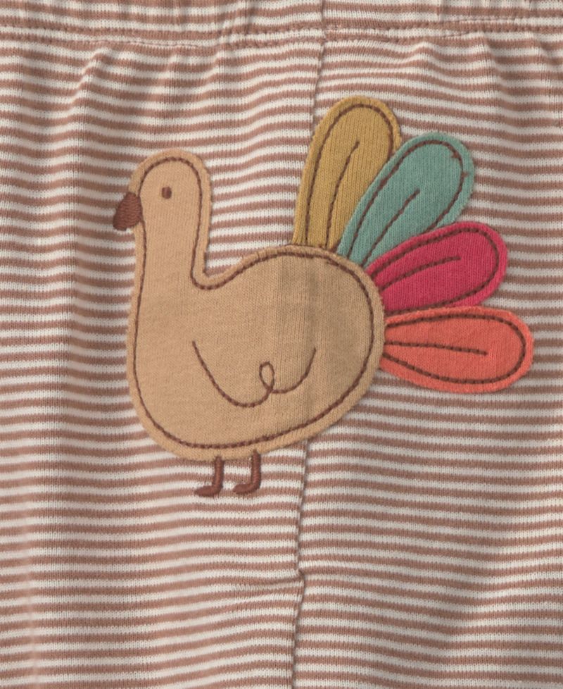 Baby Boys' and Girls' Baby's First Thanksgiving Top and Pants, 2-Piece Set