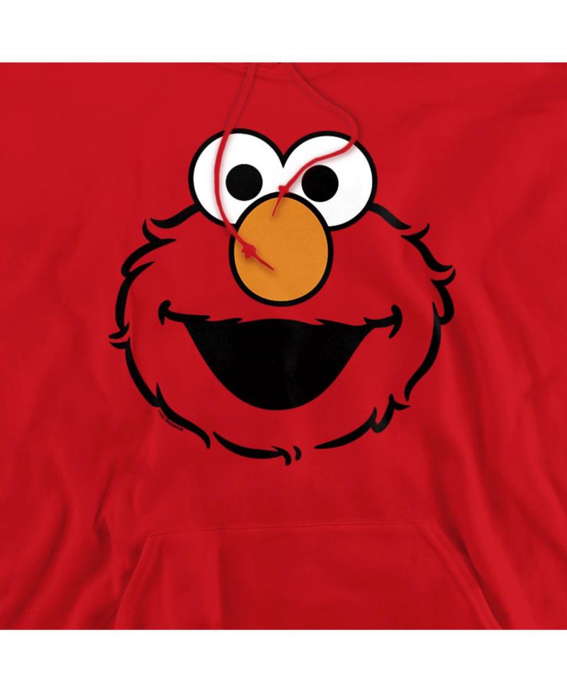 Men's Elmo Full Face Graphic Hoodie