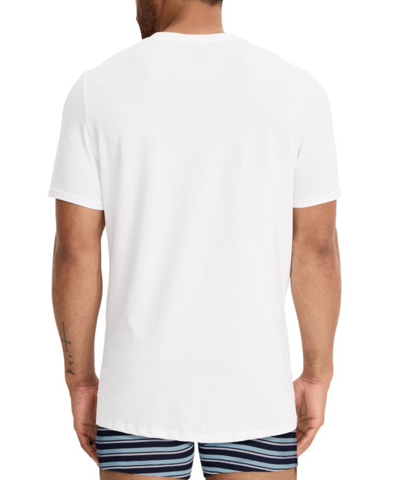 Men's Stretch Short-Sleeve V-Neck T-Shirts, Pack of 3