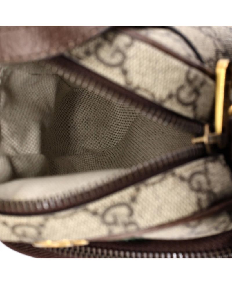 Mini Ophidia Top Handle Crossbody Bag GG Coated Canvas