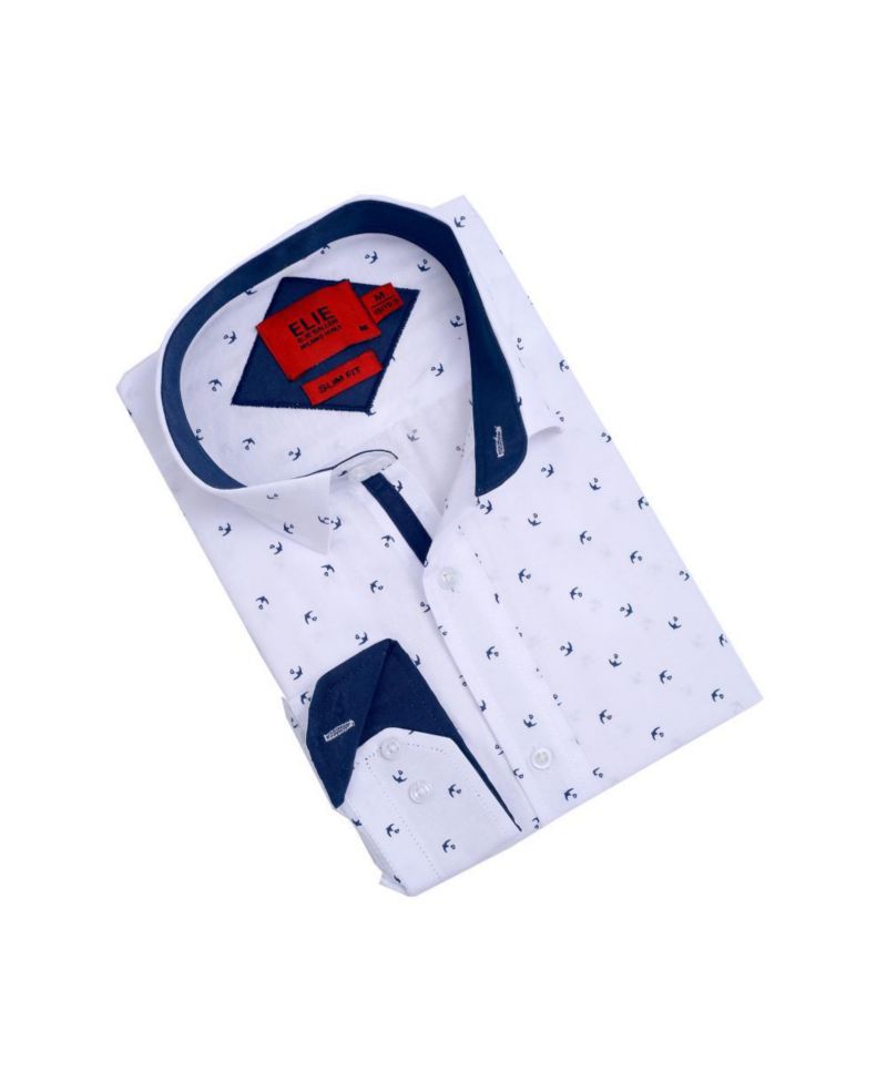Men's Slim Fit Stylish Button-Down Shirt