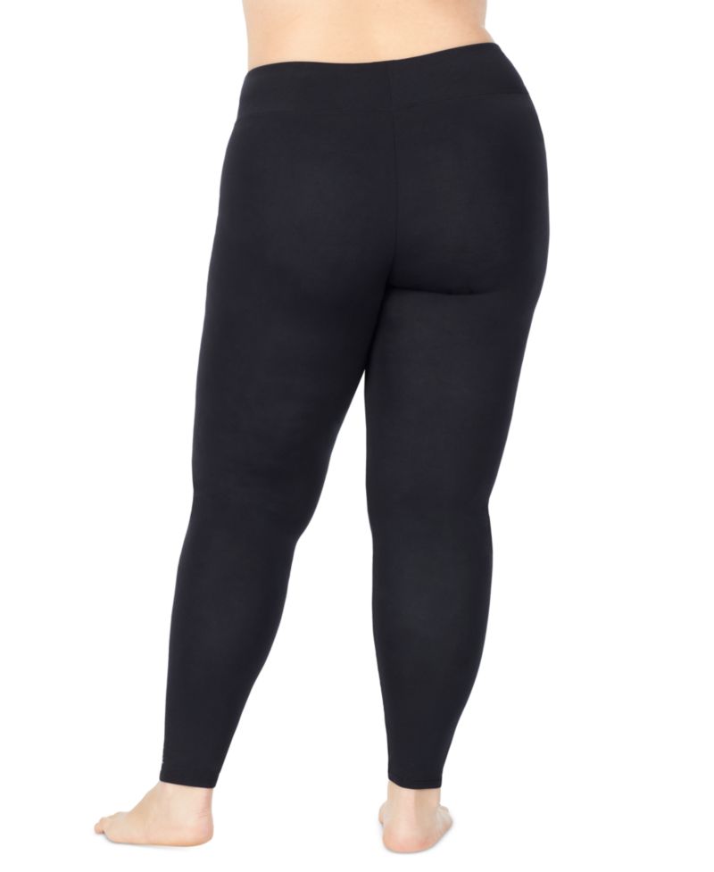 Plus Size Softwear with Stretch High-Waist Leggings