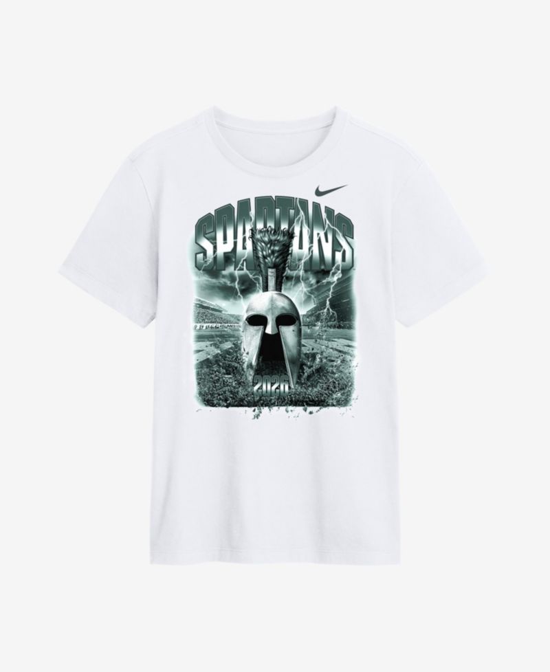 Men's White Michigan State Spartans 2026 Fury T-Shirt