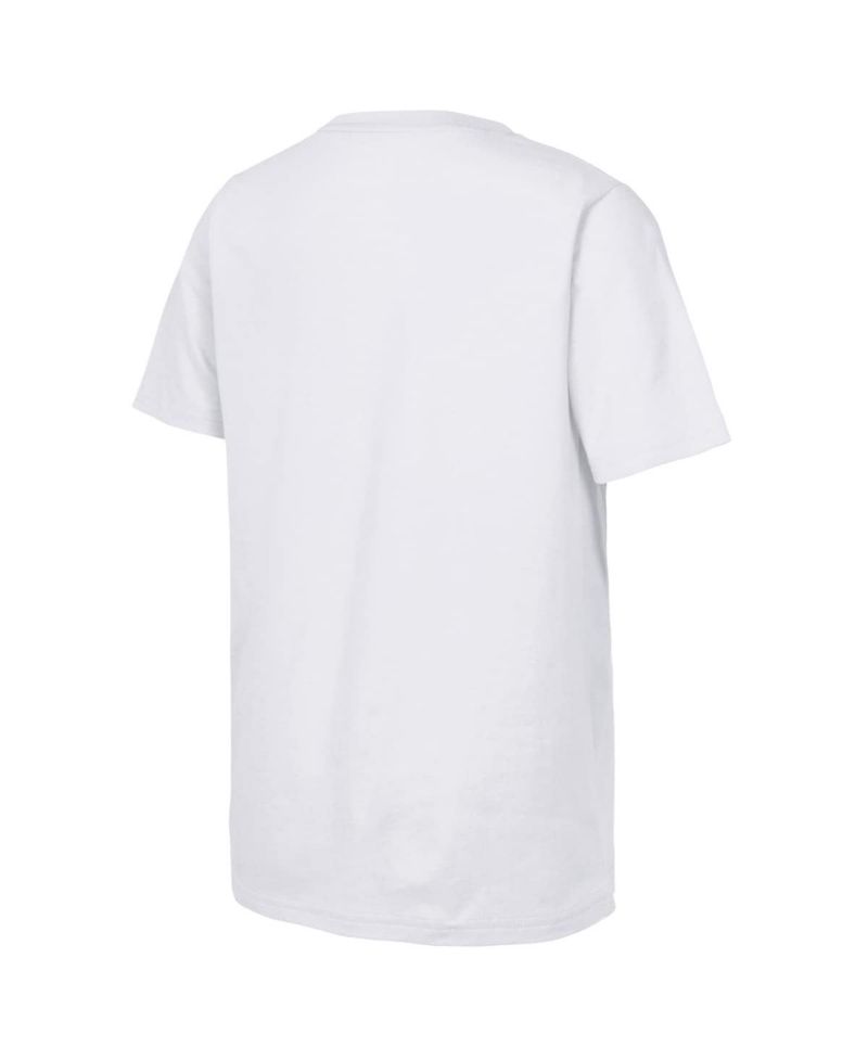 Big Boys and Girls White Canada 2025 4 Nations Face-Off Champions T-Shirt
