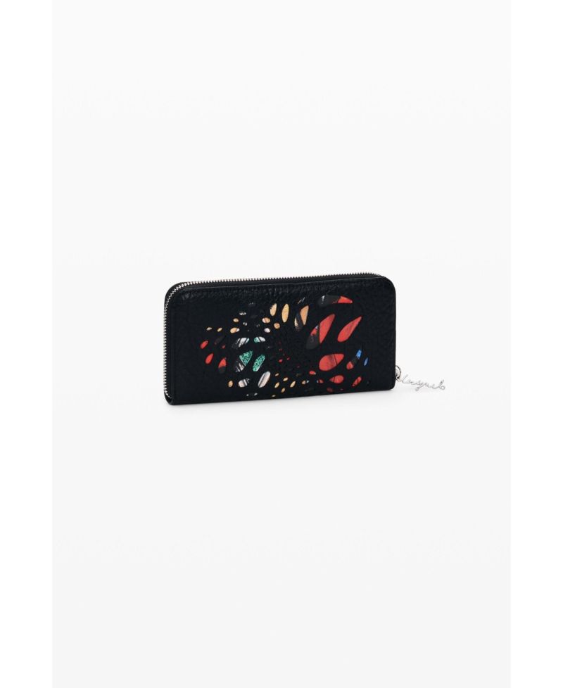 Women's Large perforated wallet