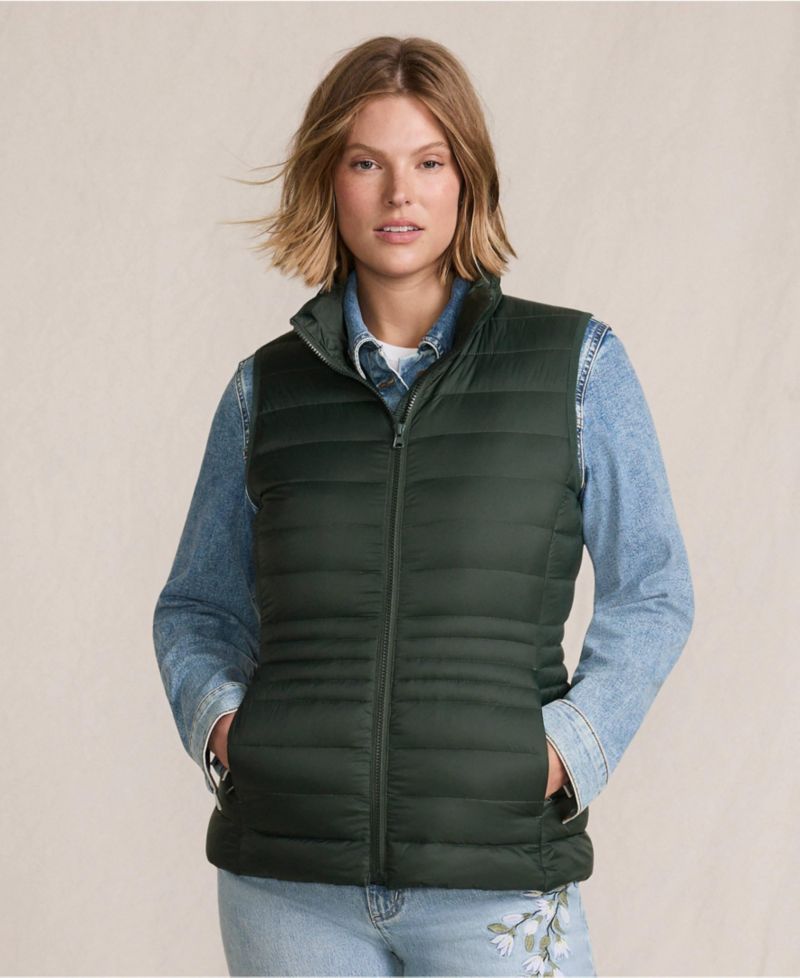 Plus Size Wanderweight Packable Down Vest