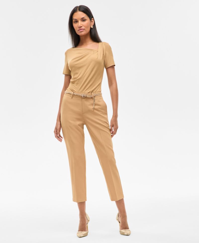 Women's Slim Cropped Trousers