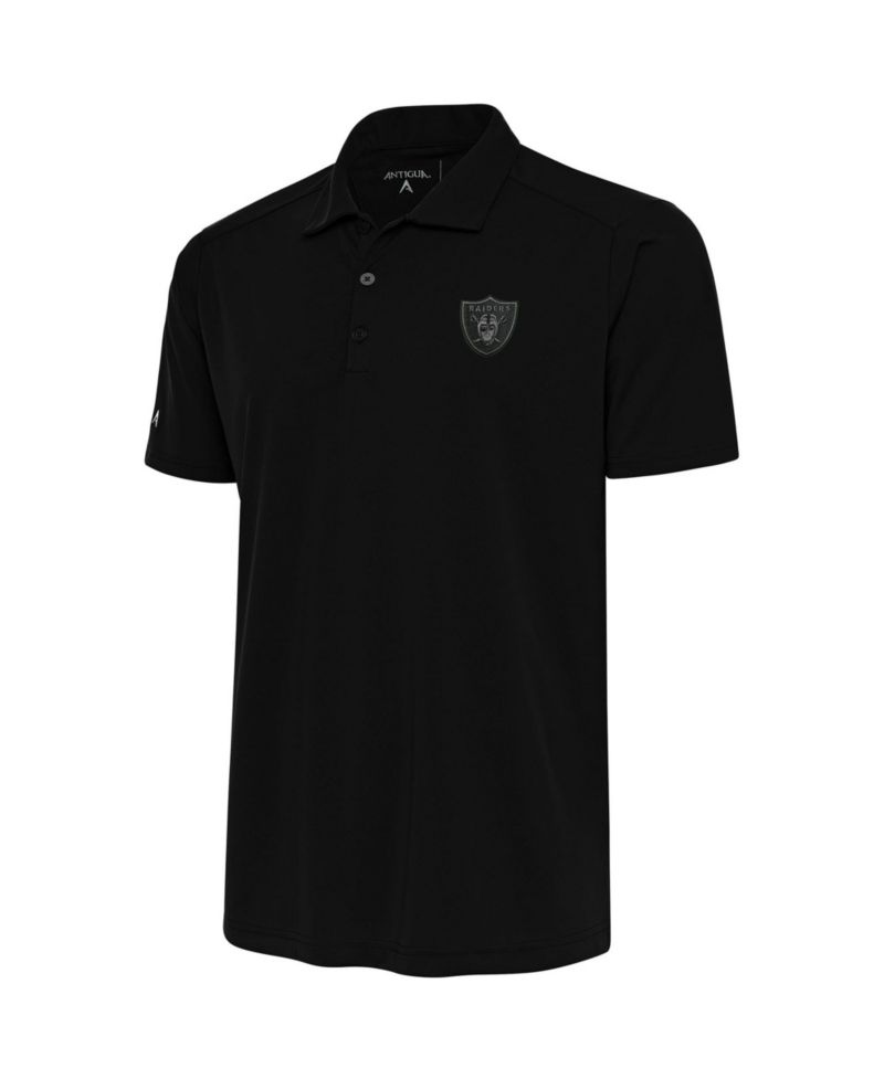 Men's Las Vegas Raiders Tonal Logo Tribute Polo Shirt