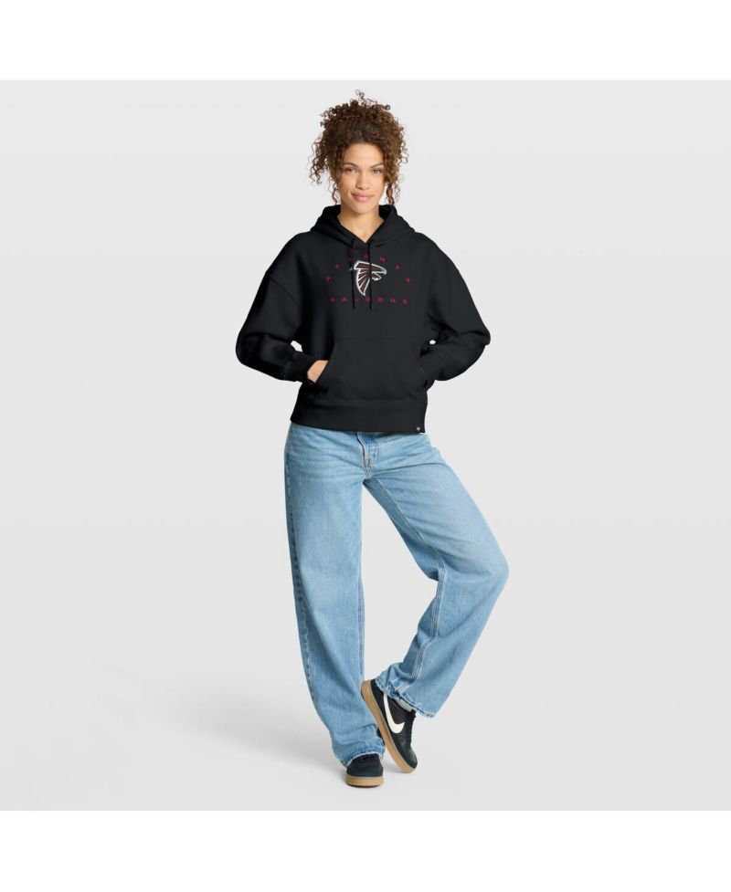 Women's Black Atlanta Falcons Eligible Receiver Legacy Pullover Hoodie